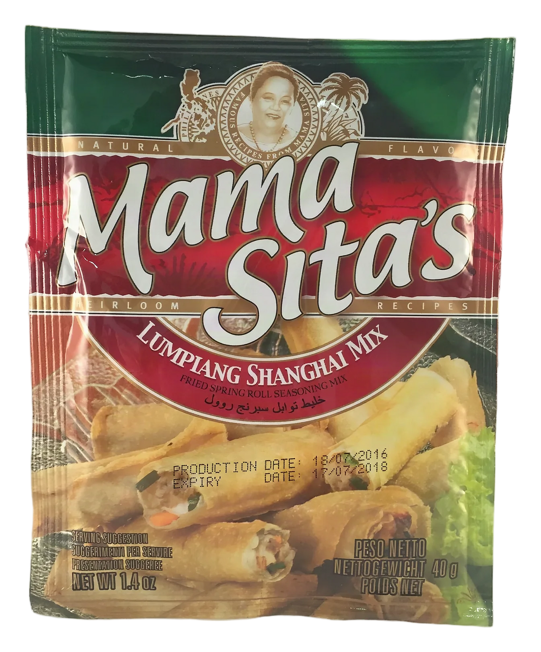 MAMASITAS Lumpiang Shanghai mix 24x40g PH