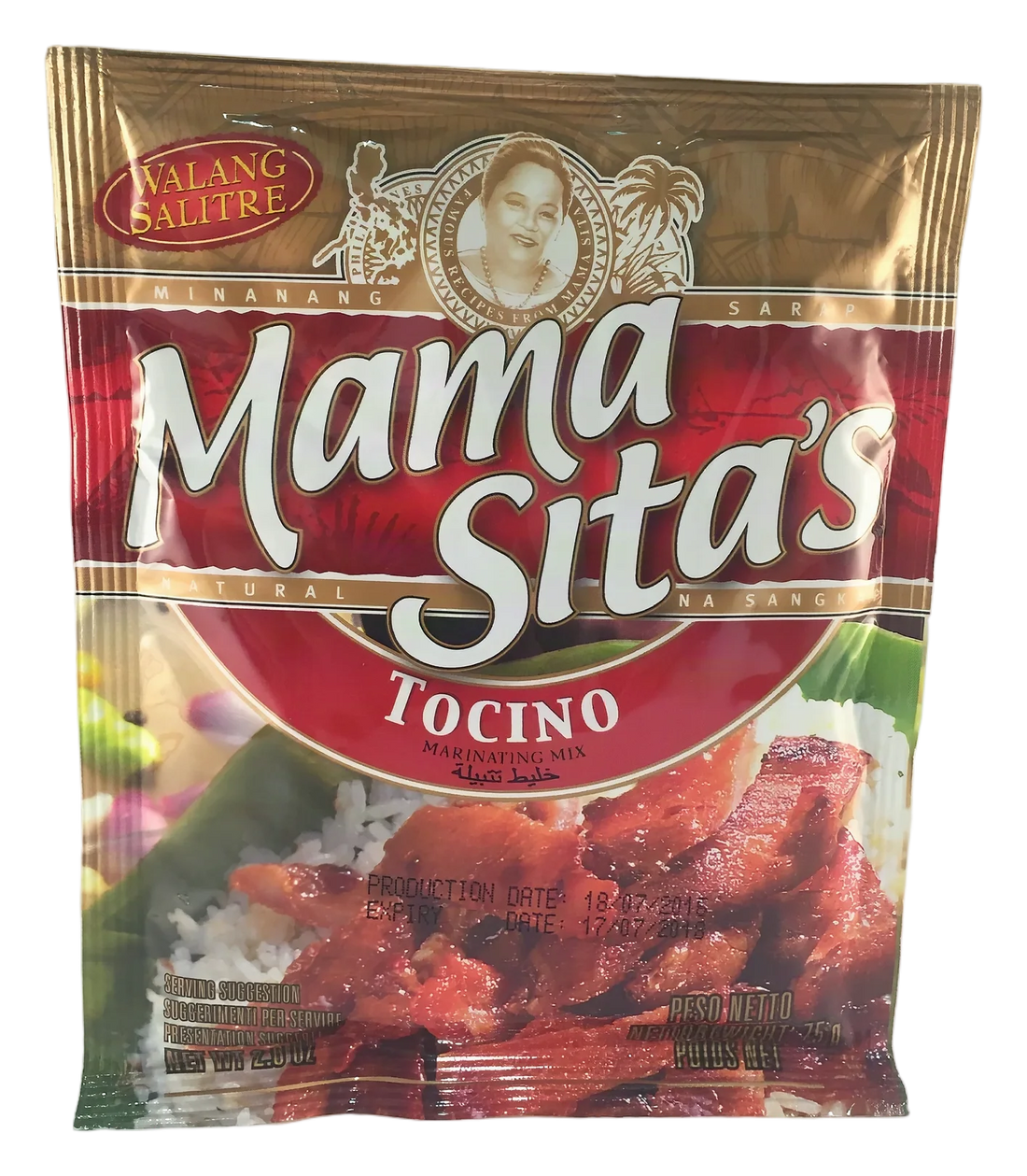 MAMASITAS Marinating mix – TOCINO 24x75g PH