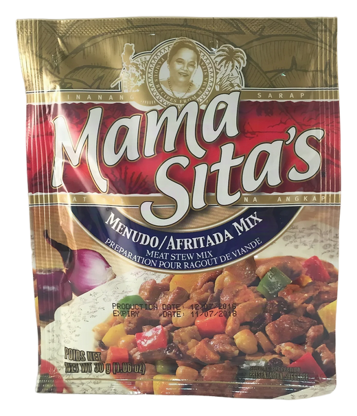 MAMASITAS Meat Stew mix- MENUDO AFRITADA 24x30g PH