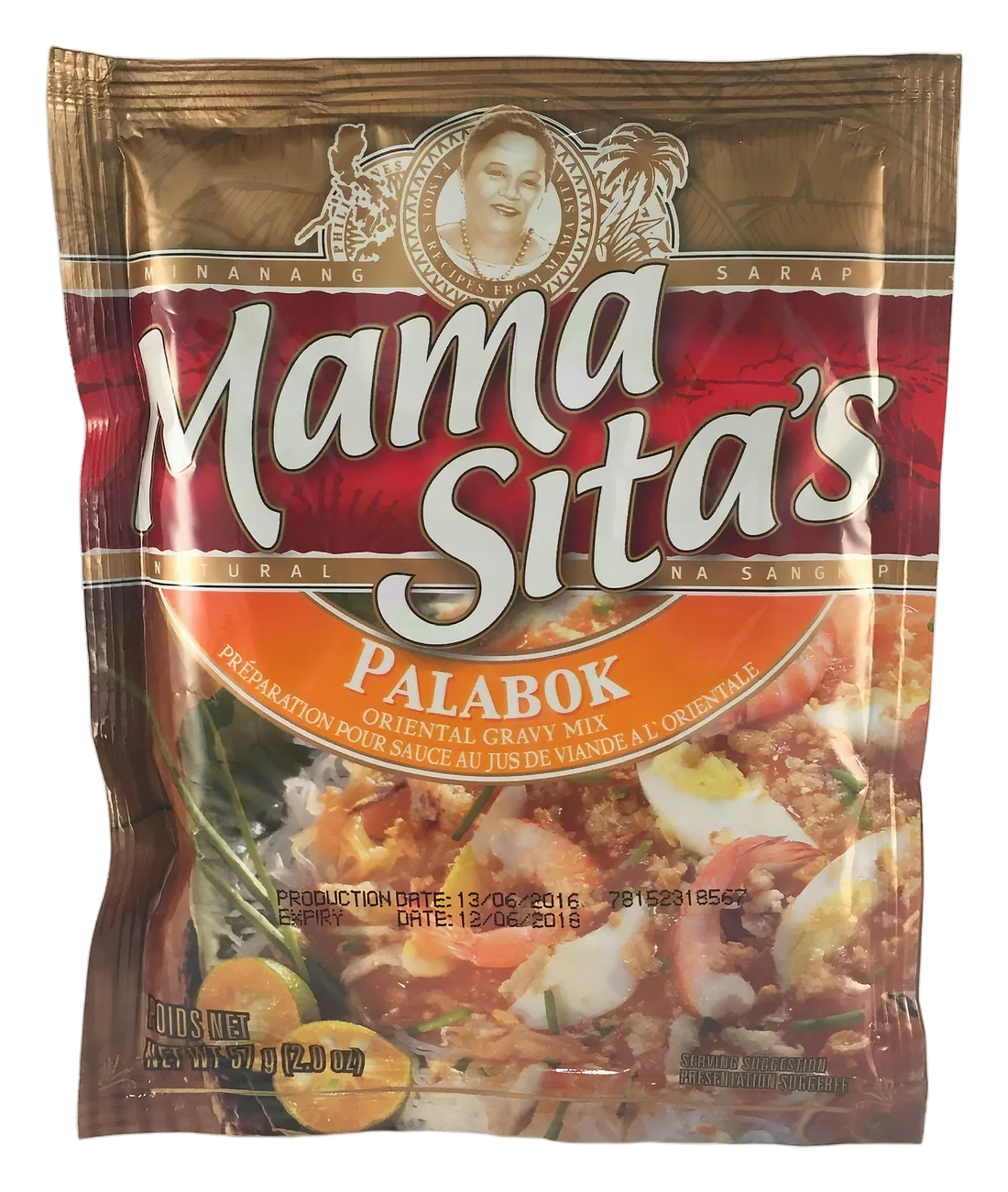 MAMASITAS Oriental gravy mix – PALABOK 24x57g PH