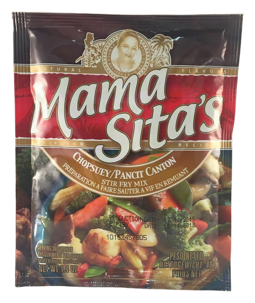 MAMASITAS Stir fry (Chopsuey Canton) mix 24x40g PH