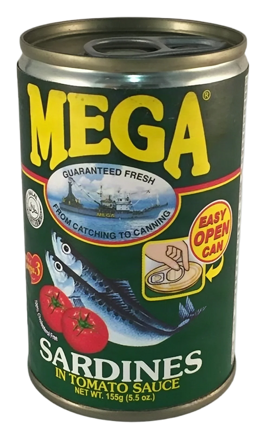 MEGA Sardines in tomato sauce 48x155g PH