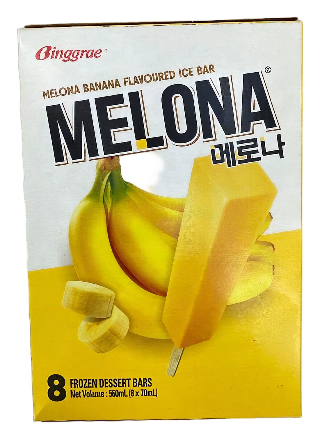 Melona banana ice bar 8x(8x70g) KR