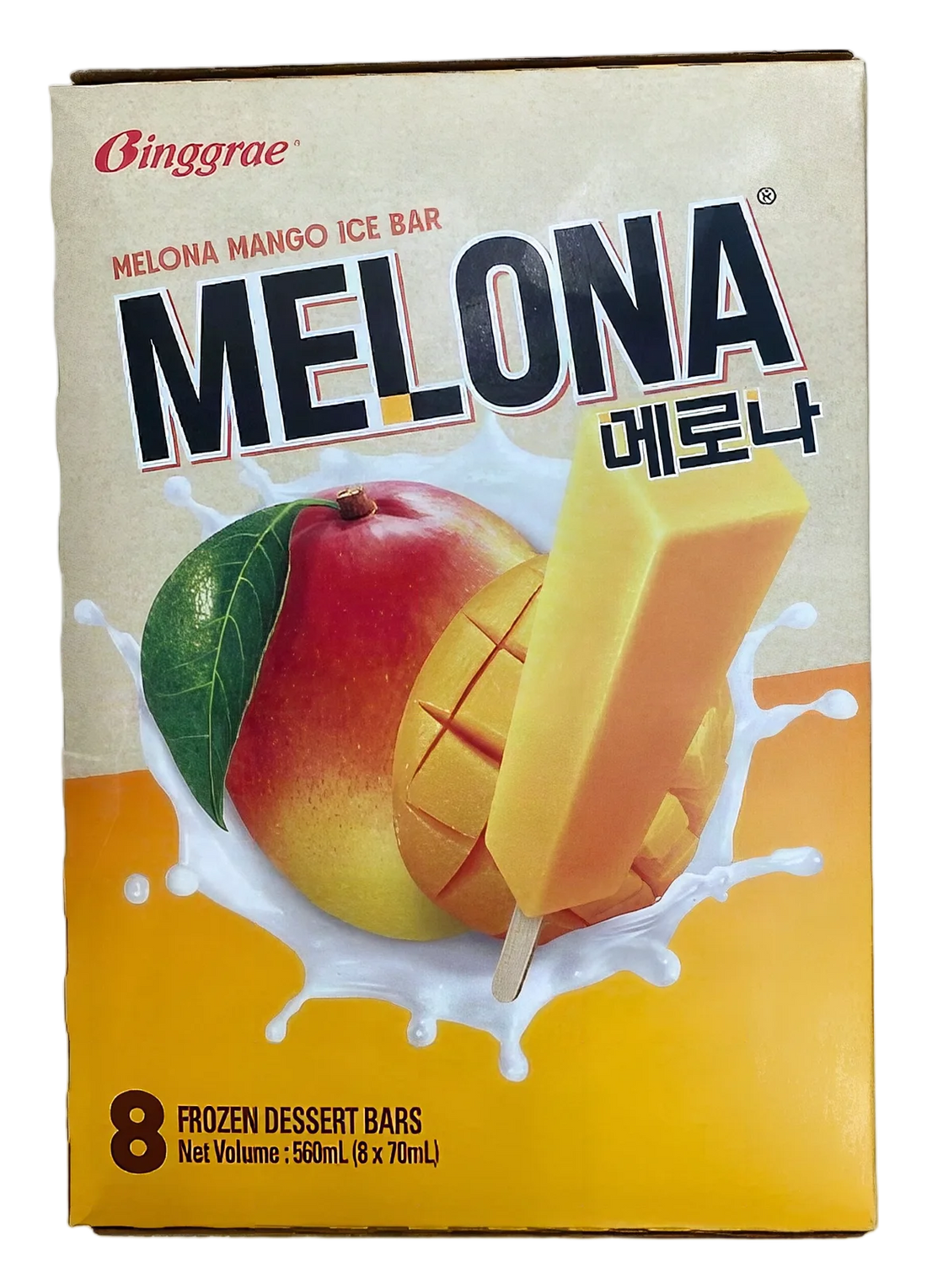 Melona Mango ice bar 8x(8x70g) KR