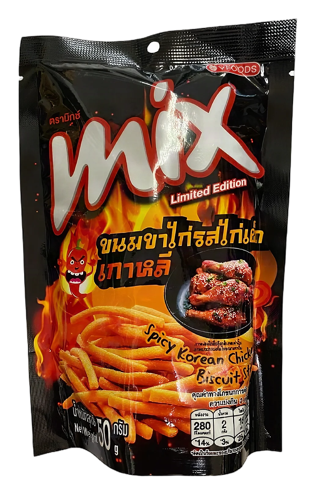 MIX Biscuit stick spicy korean chicken flv. 48x50g TH