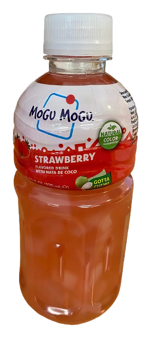 MOGU Strawberry drink Nata De Coco 24x320ml TH