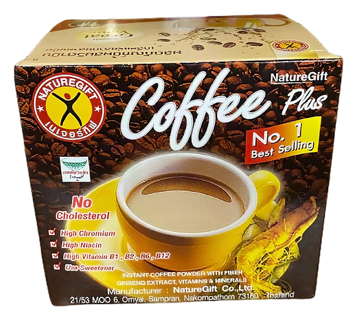 NATUREGIFT Coffee Plus with Ginseng 40x135g. TH