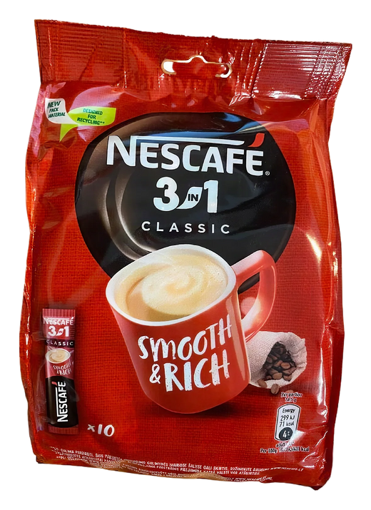 NESCAFE Classic instant coffee 3in1 Red 18x(10x17g) PL