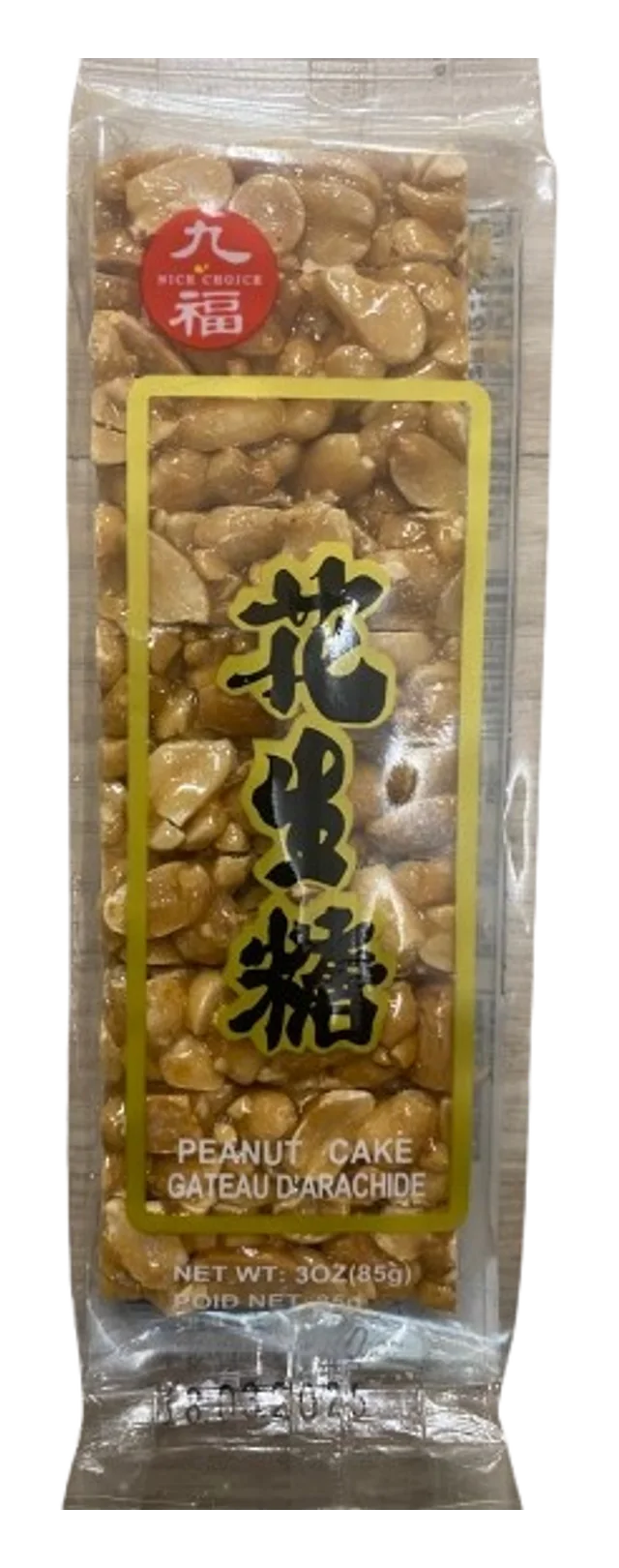 NICE CHOICE Peanut cake 25x85g TW