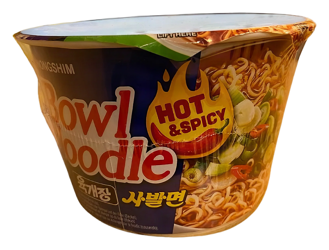 NONGSHIM Bowl noodle – Hot Spicy 12x100g KR