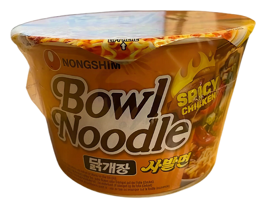 NONGSHIM Bowl noodle – Spicy Chicken 12x100g