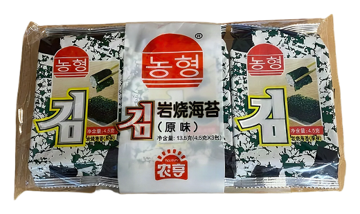 NONHM Seasoned Seaweed Original Snack 24x3x4,5g CN