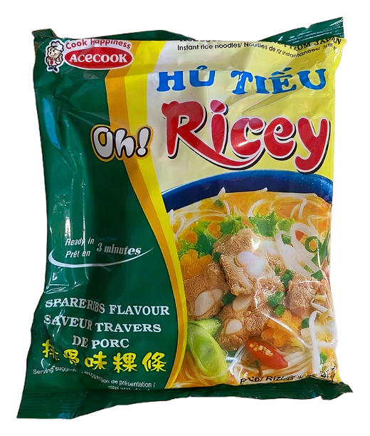 OH! RICEY Instant rice noodle sparerib flv 3x(24x70g) VN