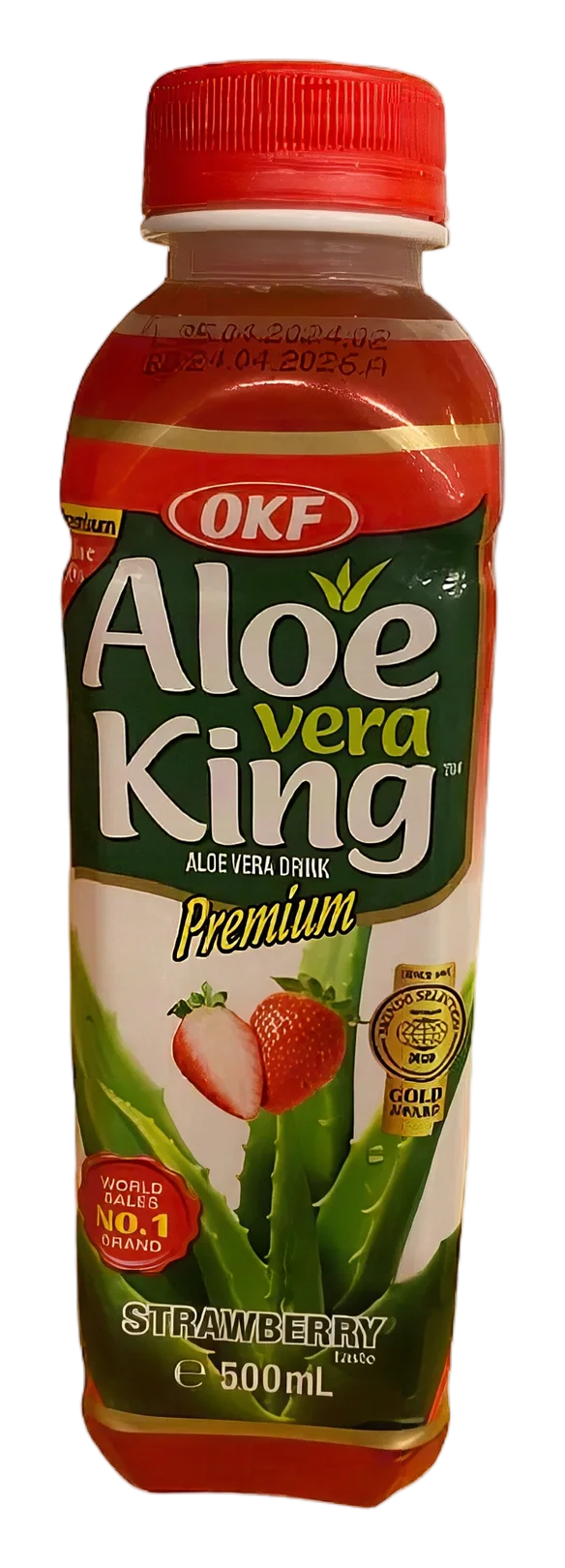 OKF Aloe Vera King drink strawberry 20x500ml KR
