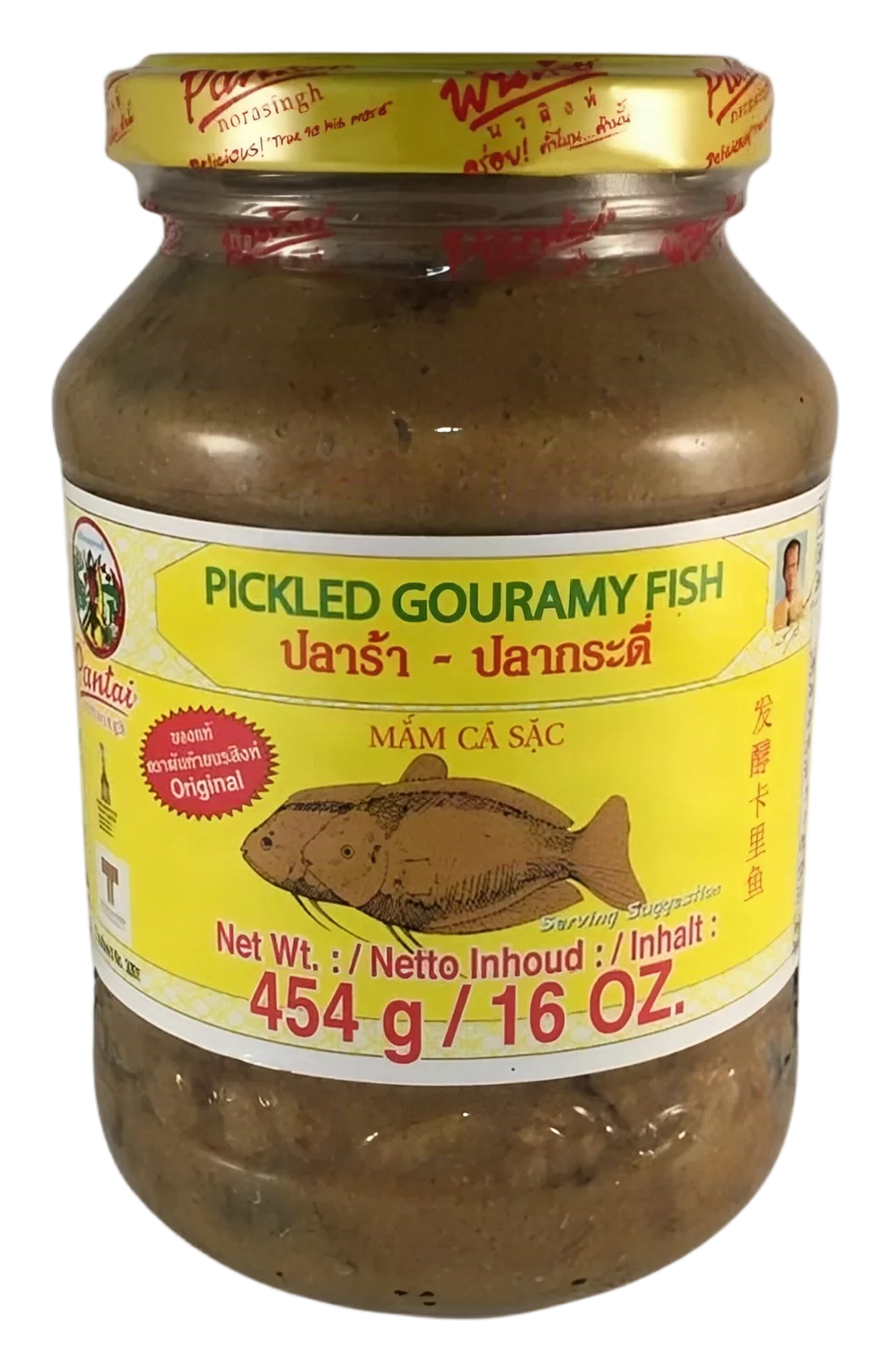 PANTAI Pickled Gouramy fish 12x454g TH