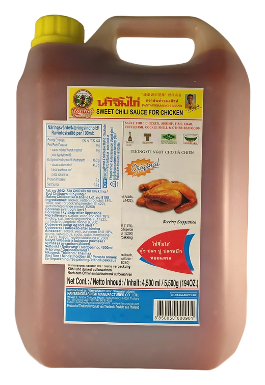 Pantai Sweet chili sauce for chicken 3x5l TH