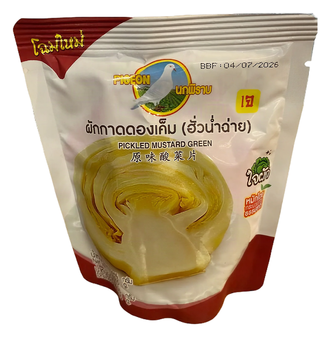 PIGEON Pickled mustard green POUCH  24x145g TH