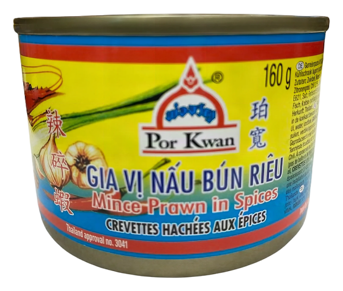 POR KWAN Mince prawn in spices 48x160g TH