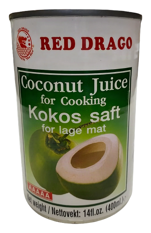 RD. coconut juice for cooking 24x400ml TH