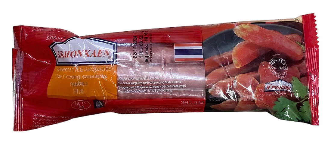 S.KHONKAEN Chinese style sausages 12x360g NL