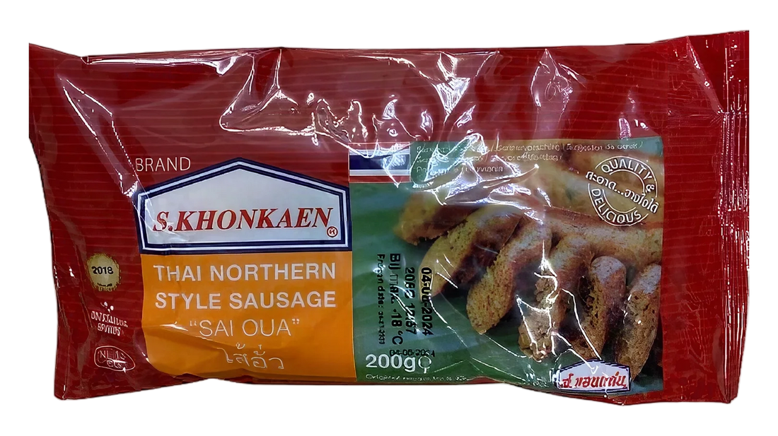 S.KHONKAEN Thai Northern style sausage 12x200g NL