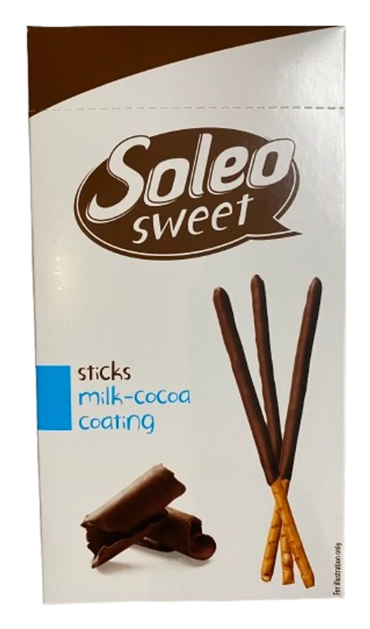 S.L Pretzels sticks milk CHOCO coat 24x50g PL