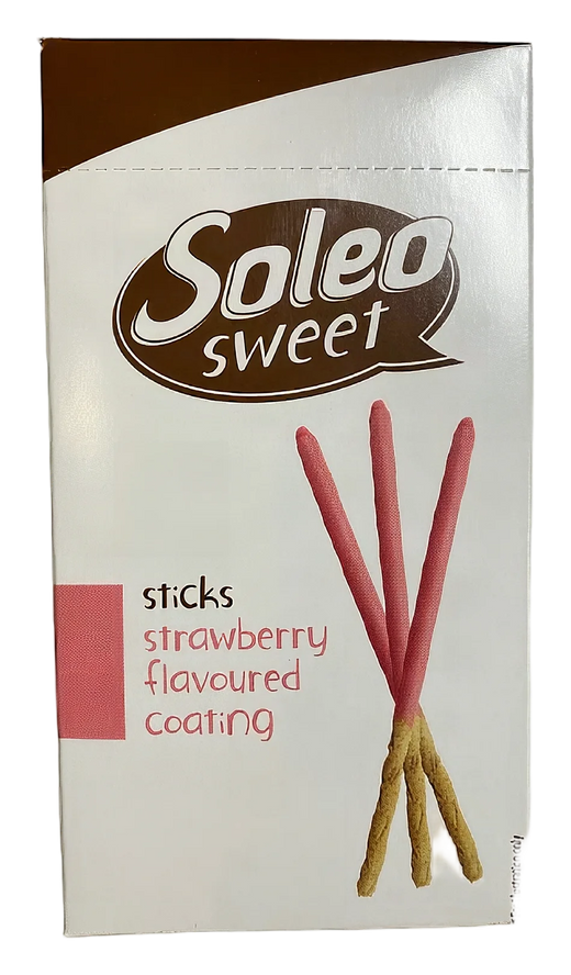 S.L Pretzels sticks milk Straberry coat 24x50g PL