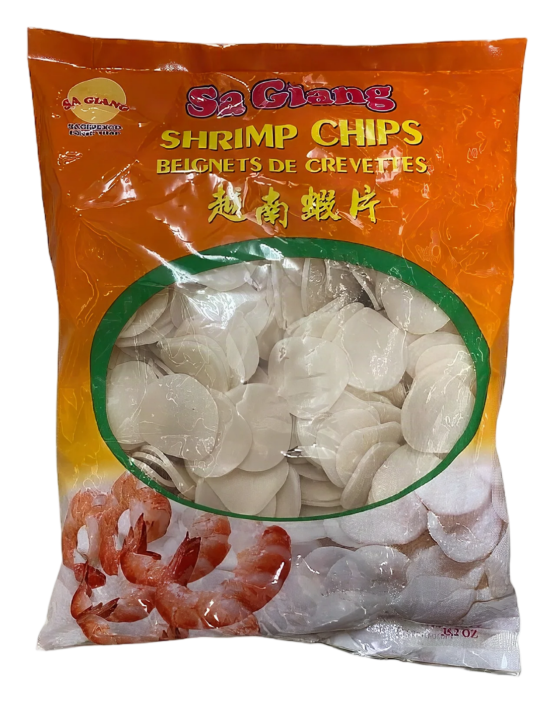 SA GIANG Shrimp chips 12x1kg VN