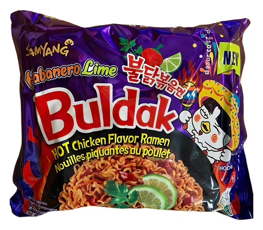 SAMYANG Hot chicken Habanero lime 8x(5x135g) KR