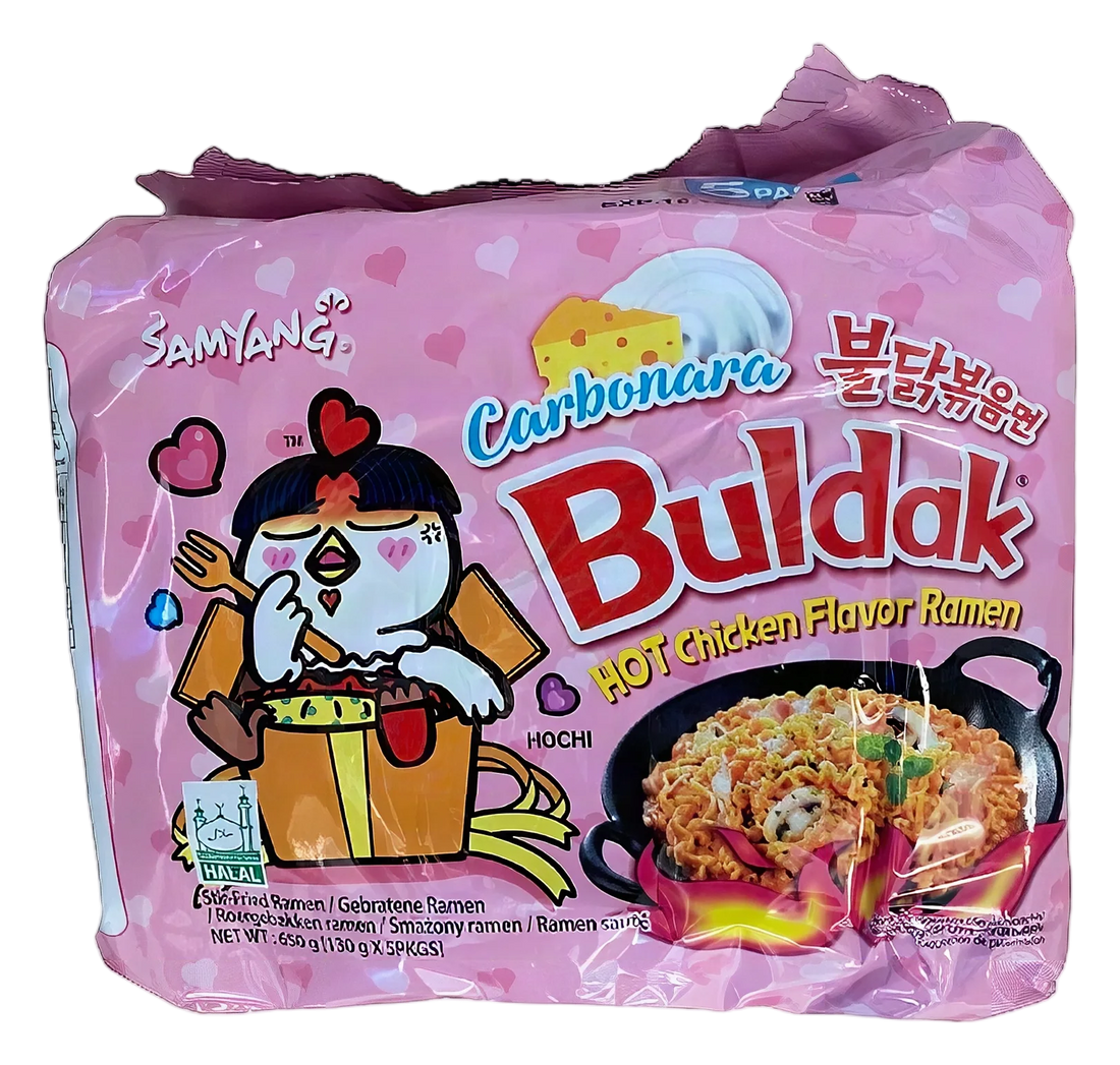SAMYANG Hot chicken ramen – Carbonara 8x5x140g KR