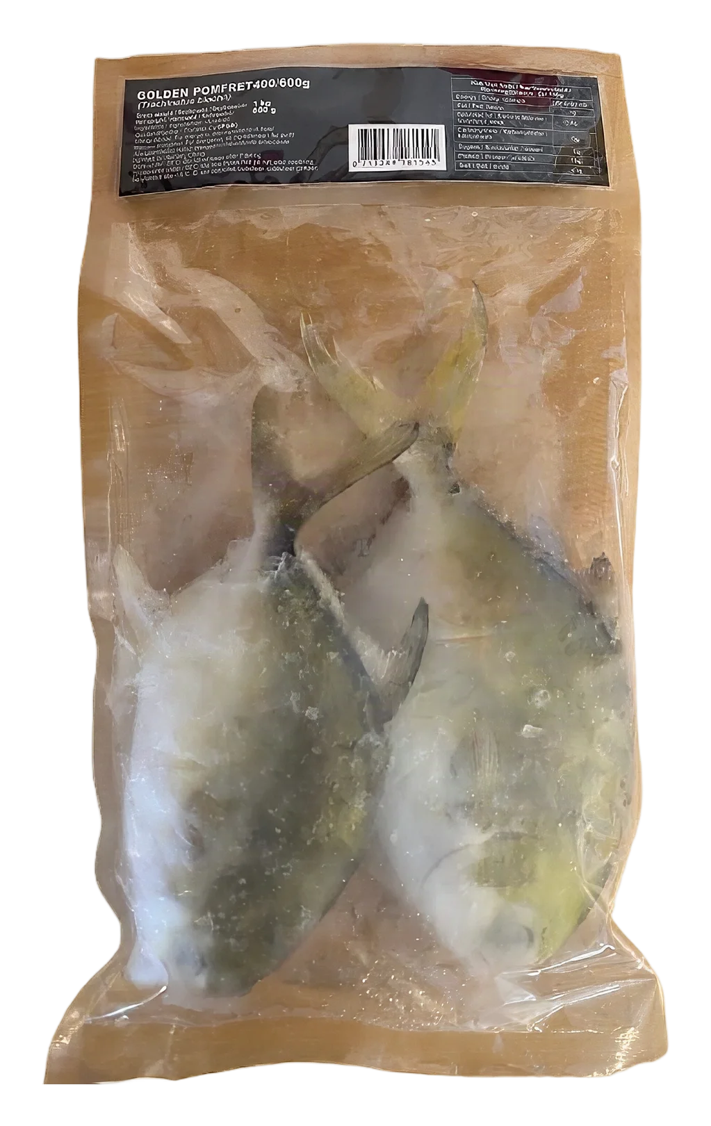 Pomfret gold whole 400/600g 10x1kg VN