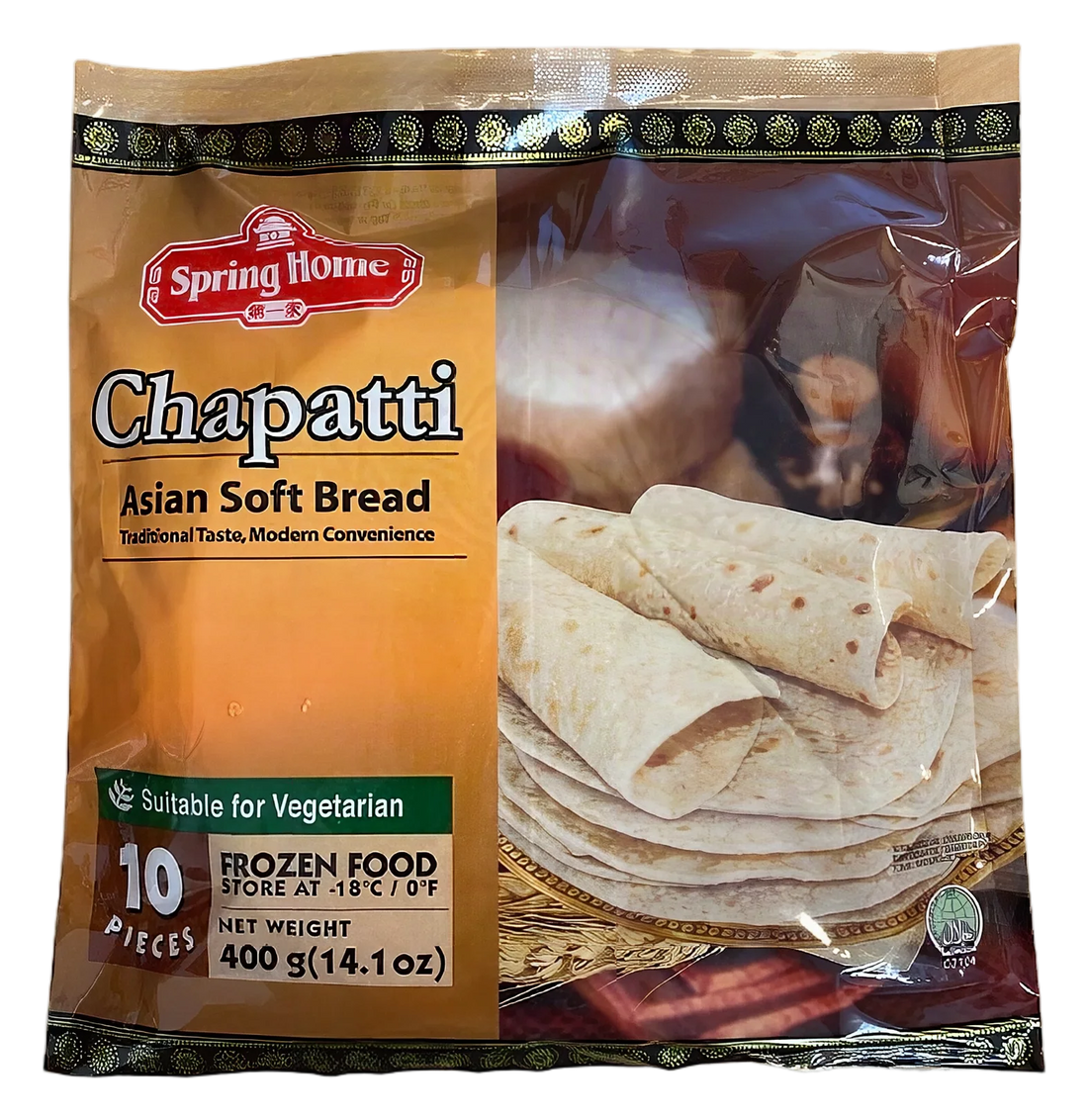 SPRING HOME Chapatti 10pcs – 24x400g SG
