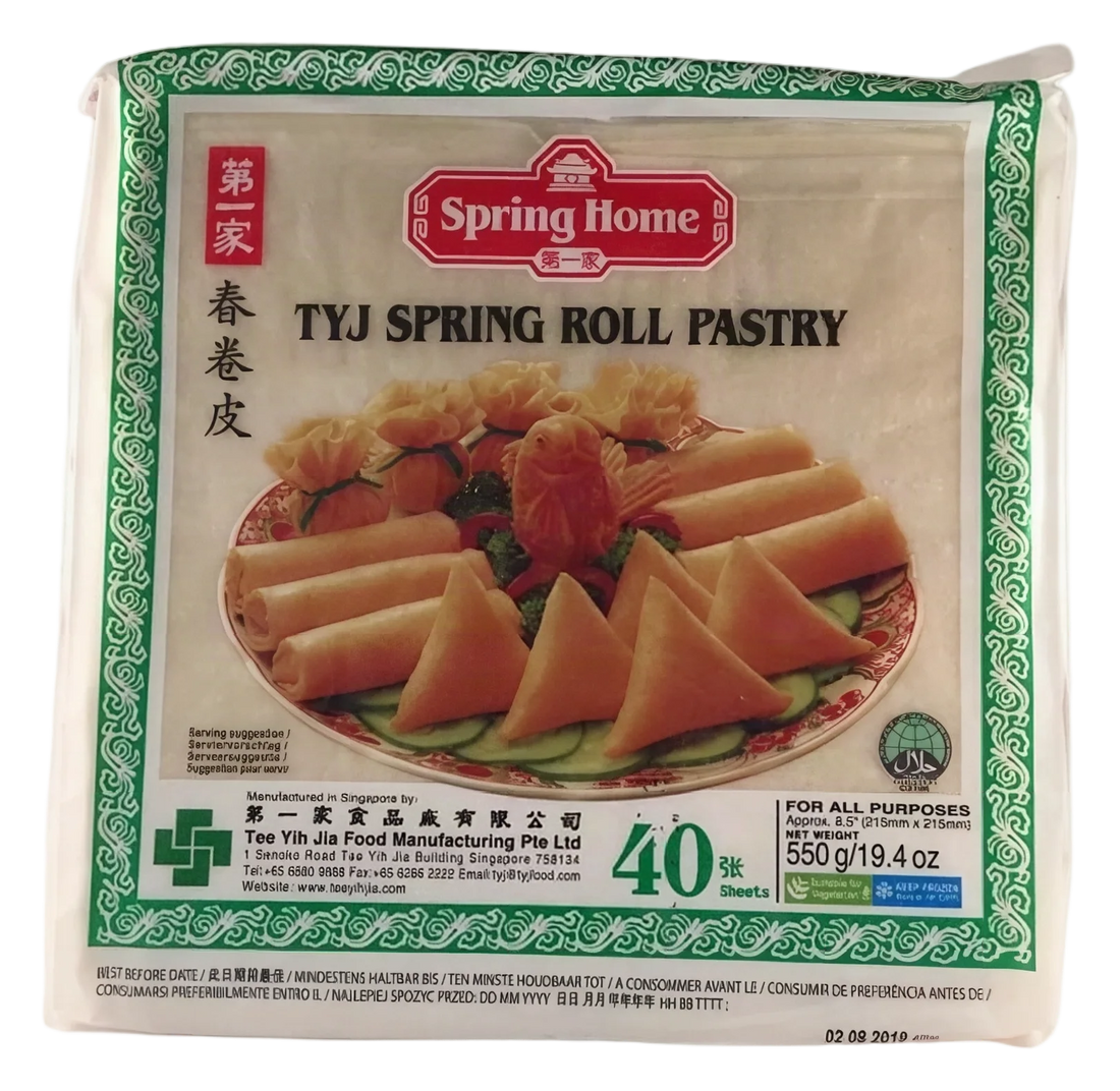SPRING HOME Springroll pastry 40x20x215mm SG