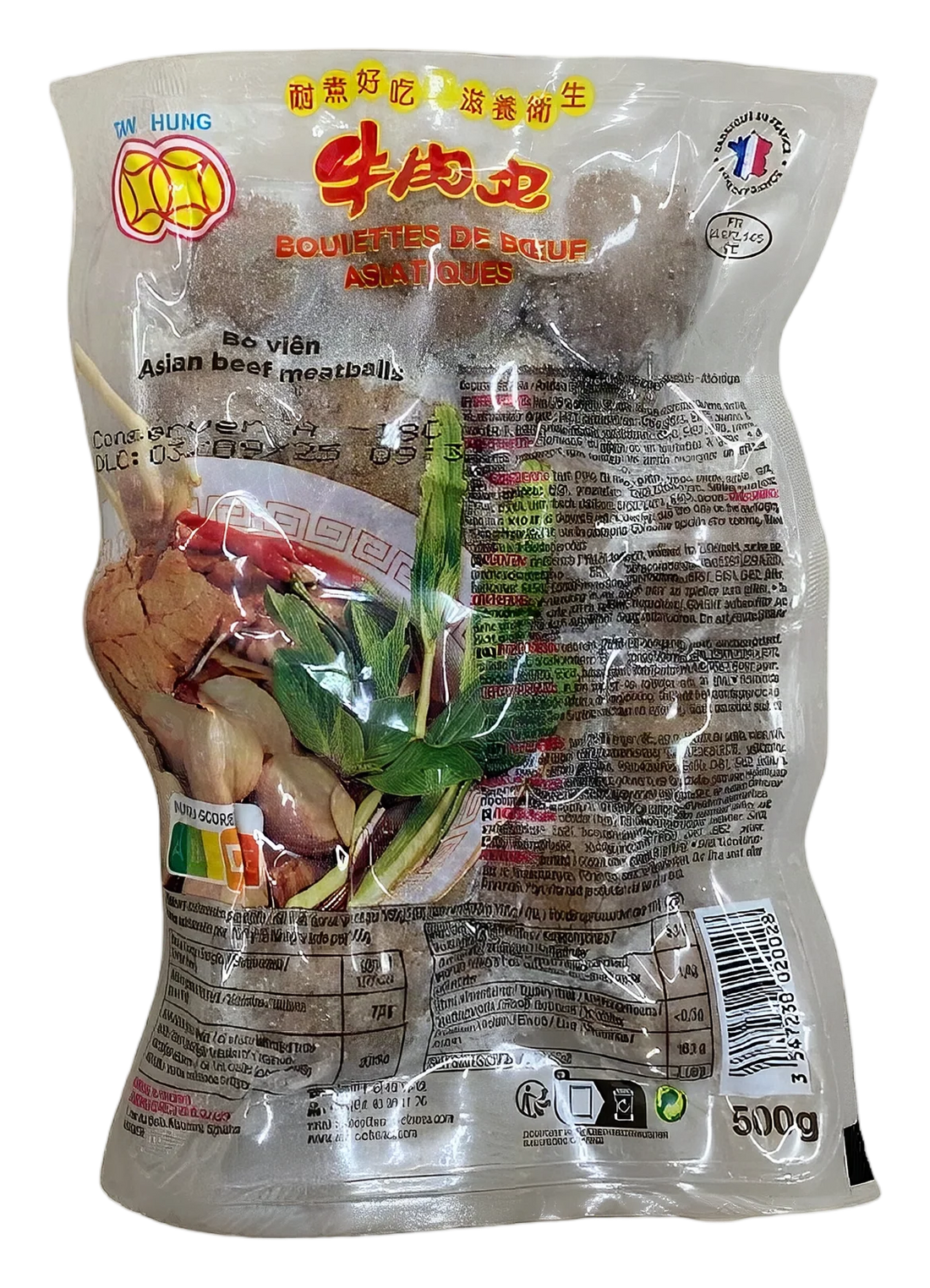 TAN HUNG Beef ball  40x500g FR