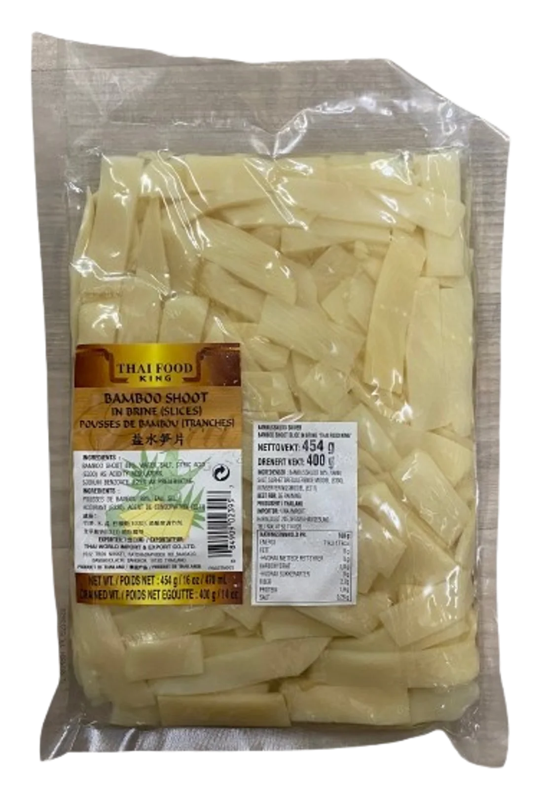 TFK Bamboo shoot in brine (slices) 36x454g TH