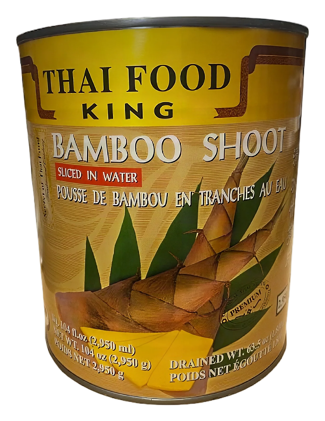 TFK Bamboo shoots sliced 6x2950g TH