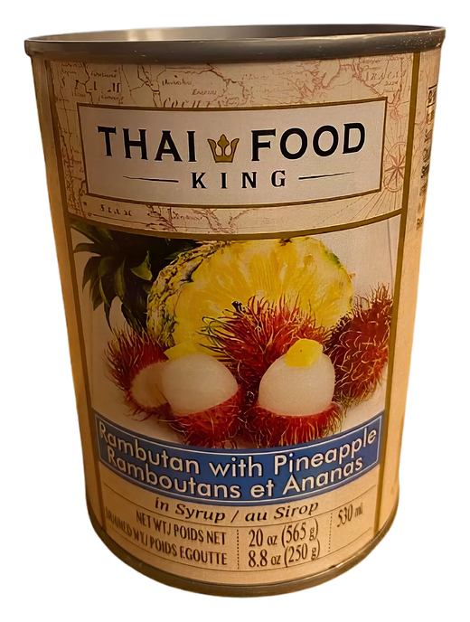 TFK Rambutan & pineapple in syrup 24x565g TH