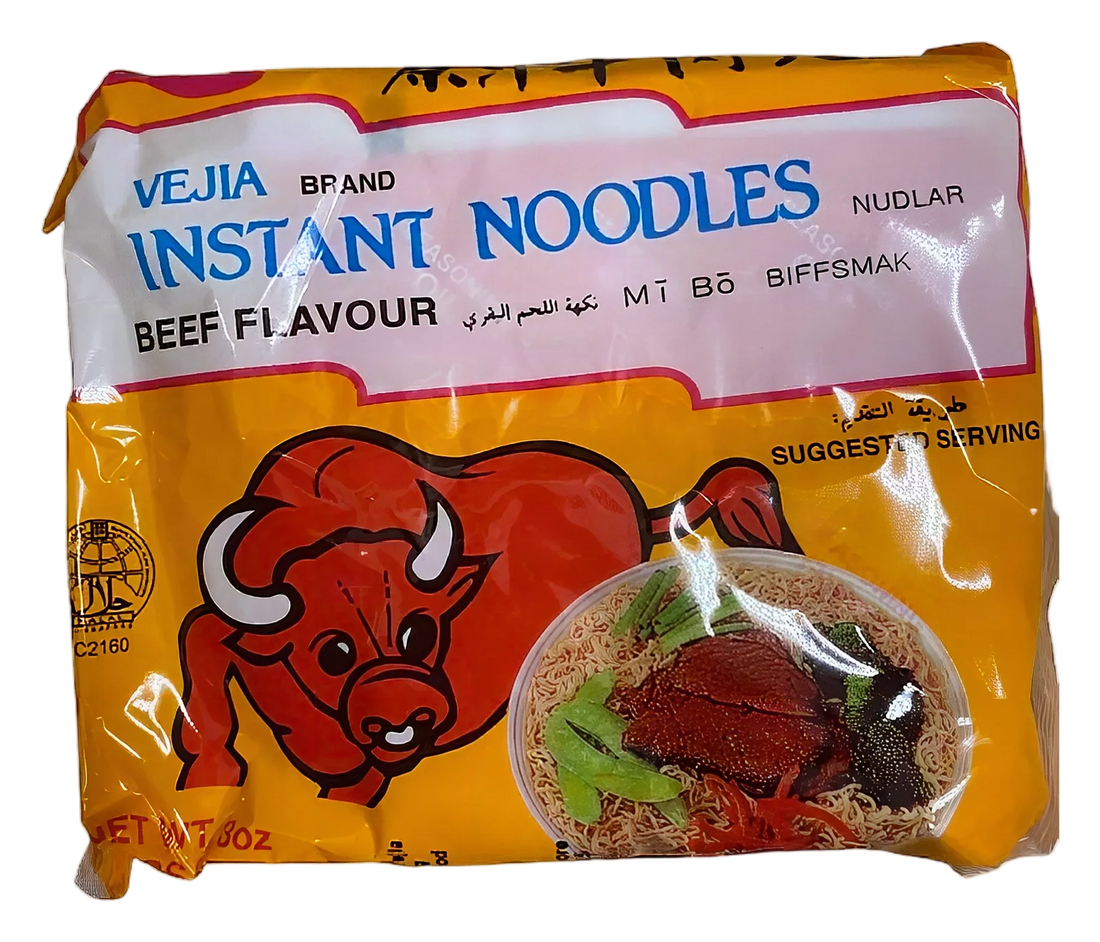 VEJIA Instant noodles beef flavour 3x(30x85g) SG