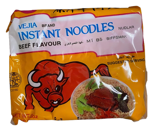 VEJIA Instant noodles beef flavour 3x(30x85g) SG