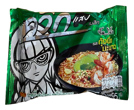 WAI WAI Noodle hot&spicy shrimp 6x(30x60g) TH