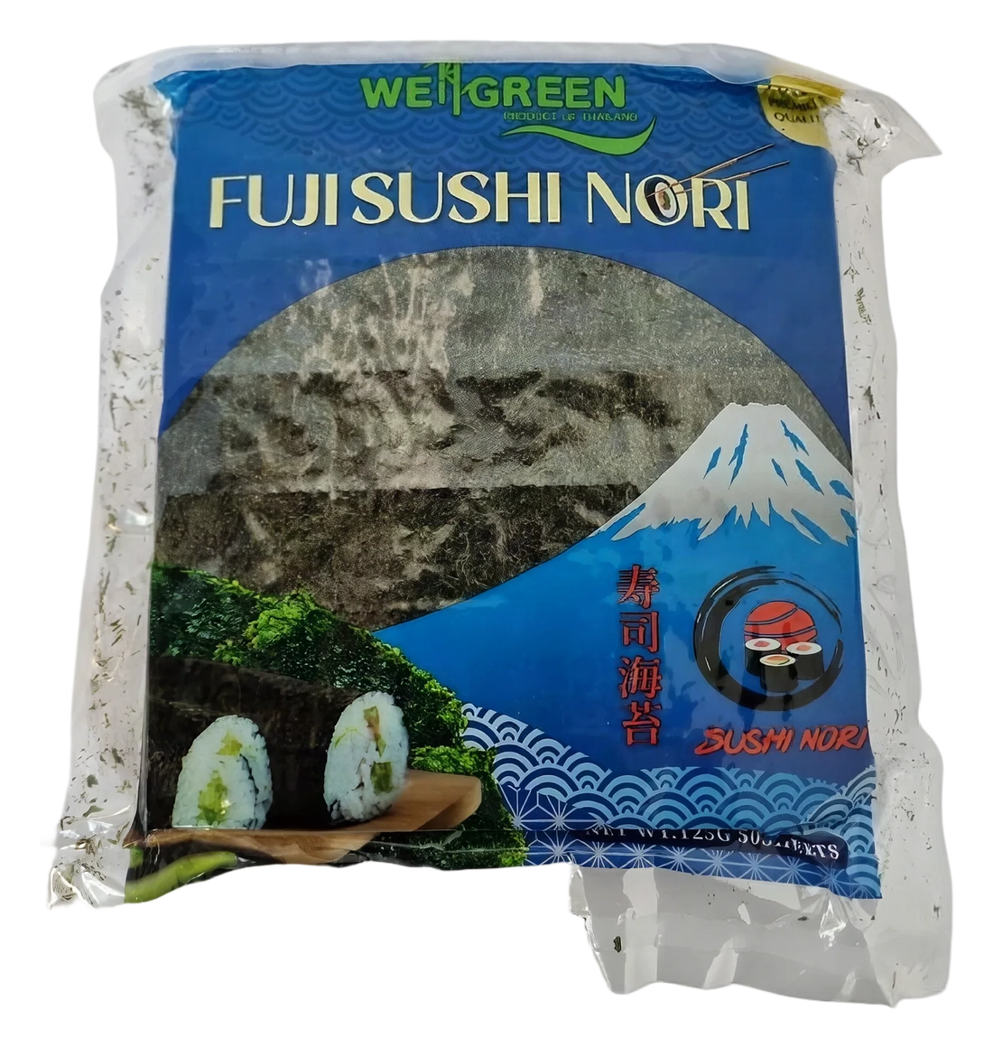 WeGreen Fuji Premium Sushi Nori (whole) 20x50pcs CN