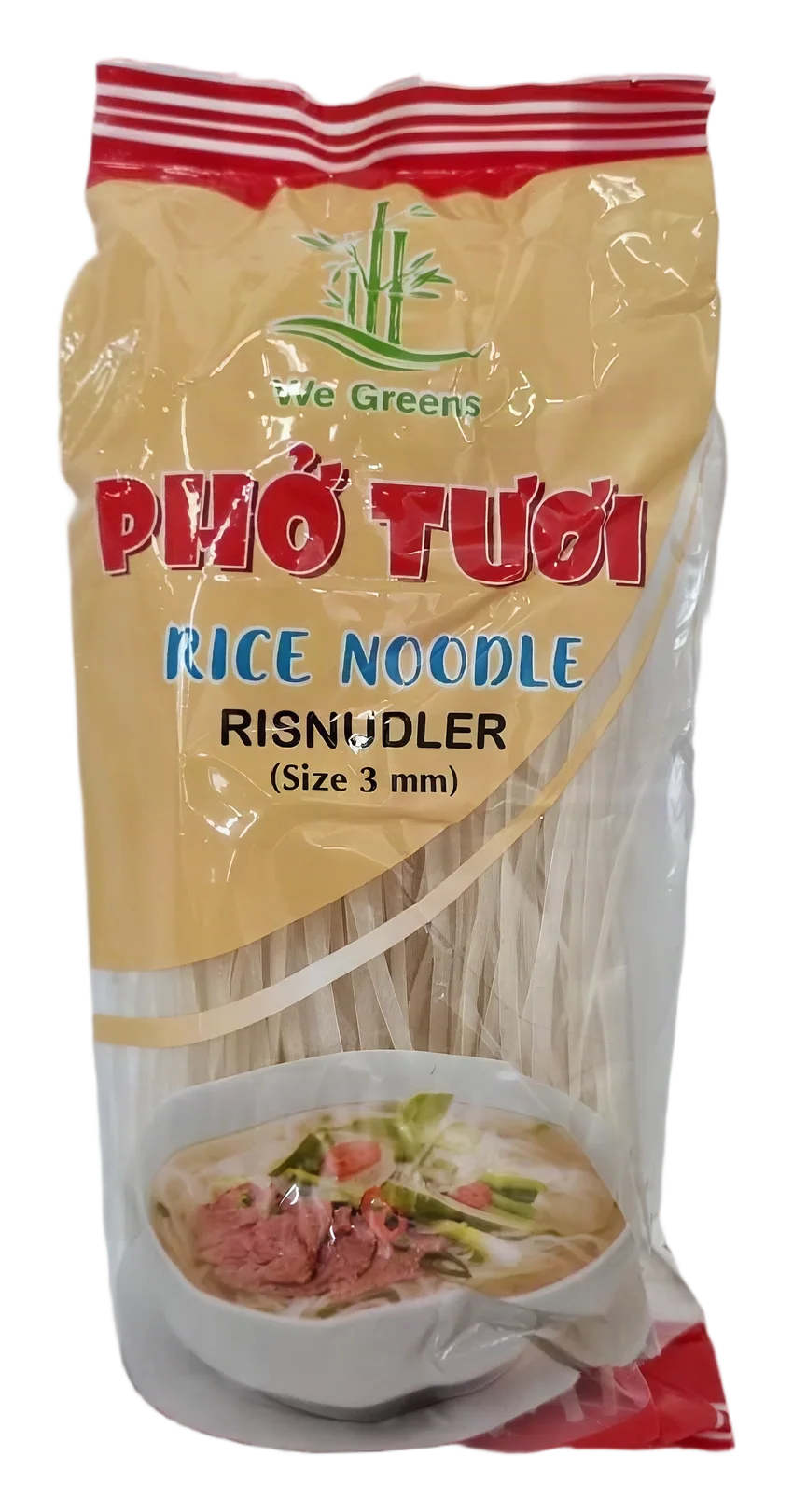 WeGreen Rice Noodle 3mm 30x375g VN