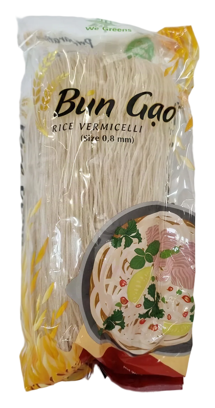 WeGreen Rice Vermicelli 0,8mm 30x375g VN