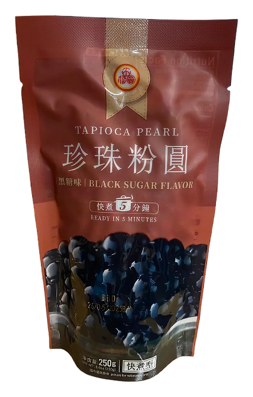 WU FU YUAN Tapioca pearl-Black sugar flv. 36x250g CN