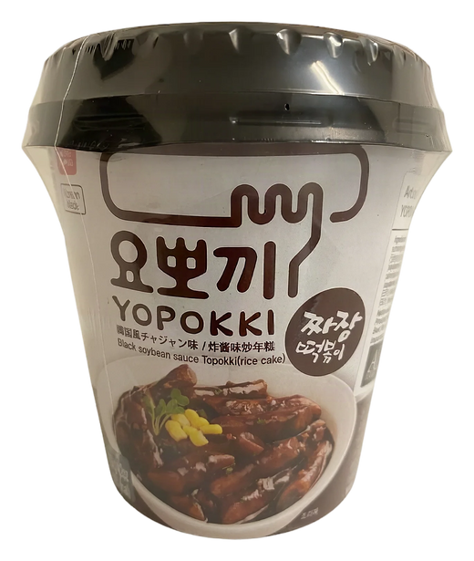YOPOKKI Inst Black soybean Topokki CUP 30x120g KR
